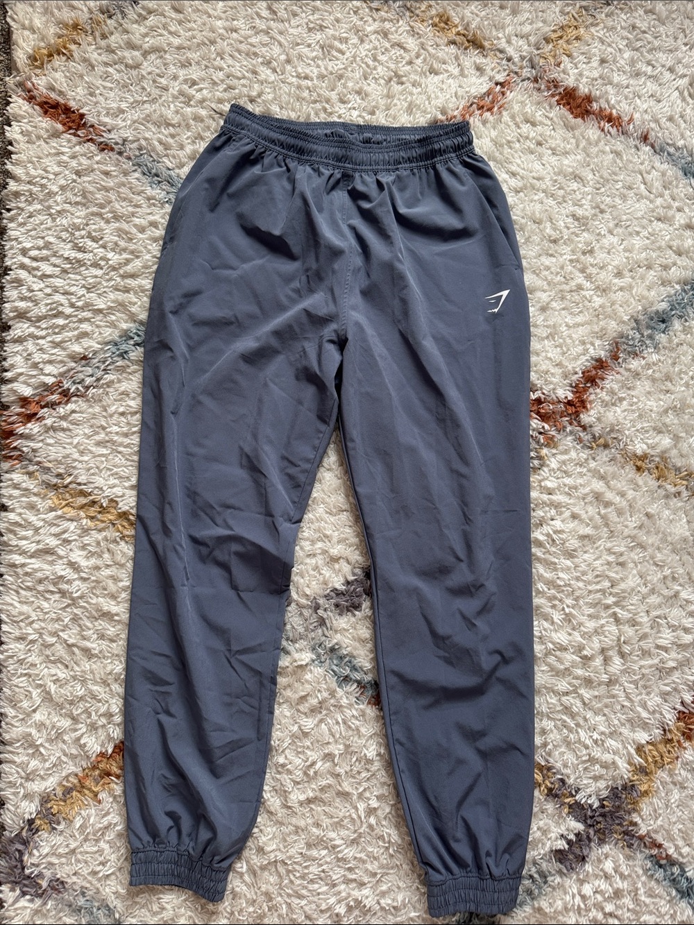 Gymshark Women’s Charcoal Gray/Blue Training Joggers